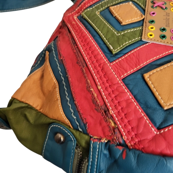 Nicole Lee ESTHER PATCHWORK Hobo Bag - Picture 12 of 14